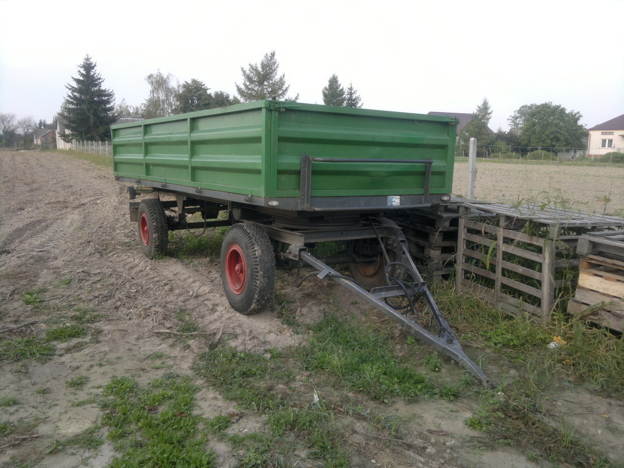  Przyczepa 6T wywrotka BSS NOWE BURTY