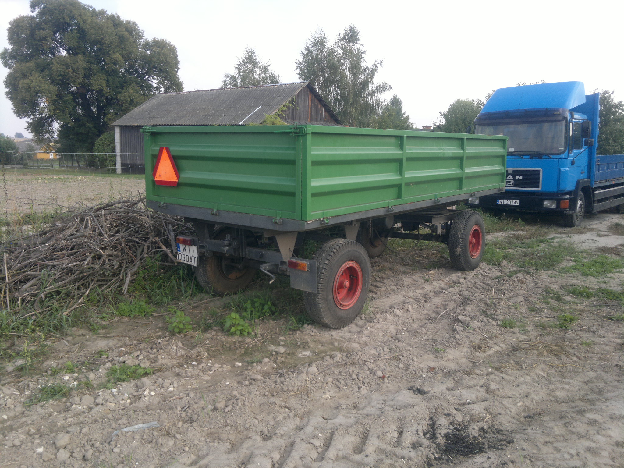  Przyczepa 6T wywrotka BSS NOWE BURTY