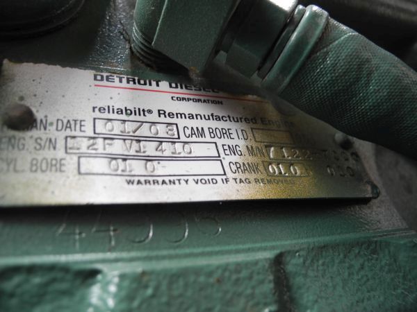Silnik V12 Detroit NOWY 410 PS różne zastosowanie