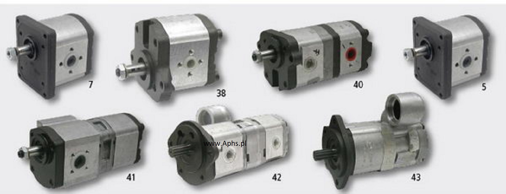  Pompa hydrauliczna Massey F.Landini Wspom.