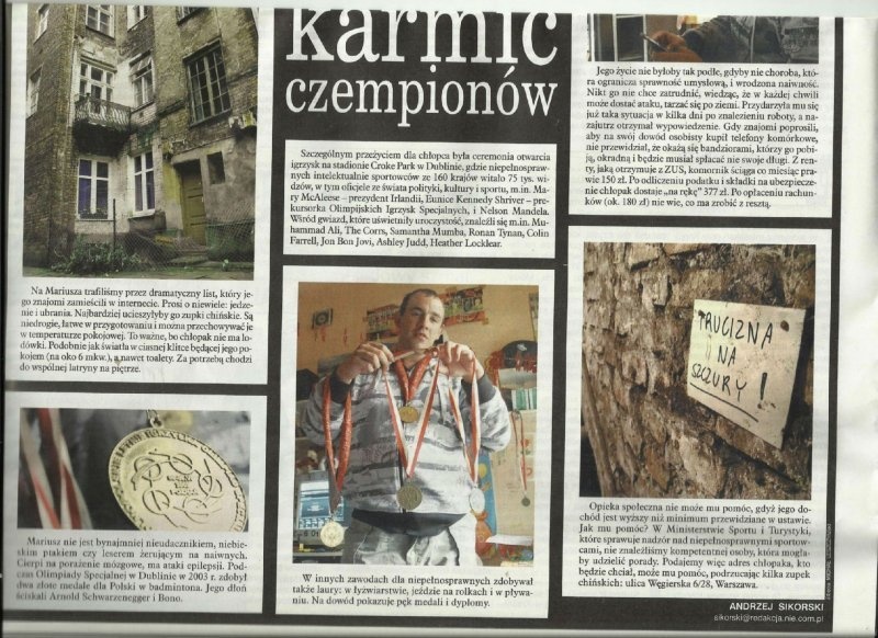 +++Z CALEGO SERCA BLAGAM O PODAROWANIE MI  UBRAN I ZYWNOSCI ZA CO BARDZO DZIEKUJE WAM+++
