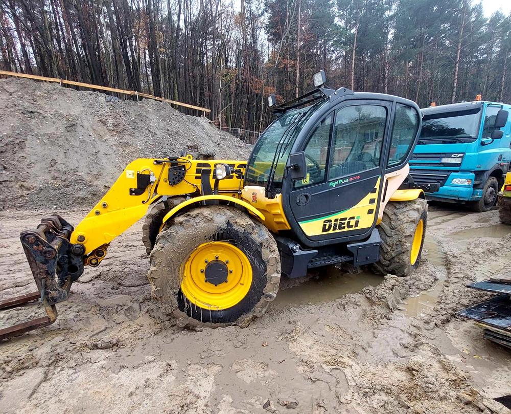 Wynajem ładowarek teleskopowych - ładowarki teleskopowe Merlo Manitou Dieci